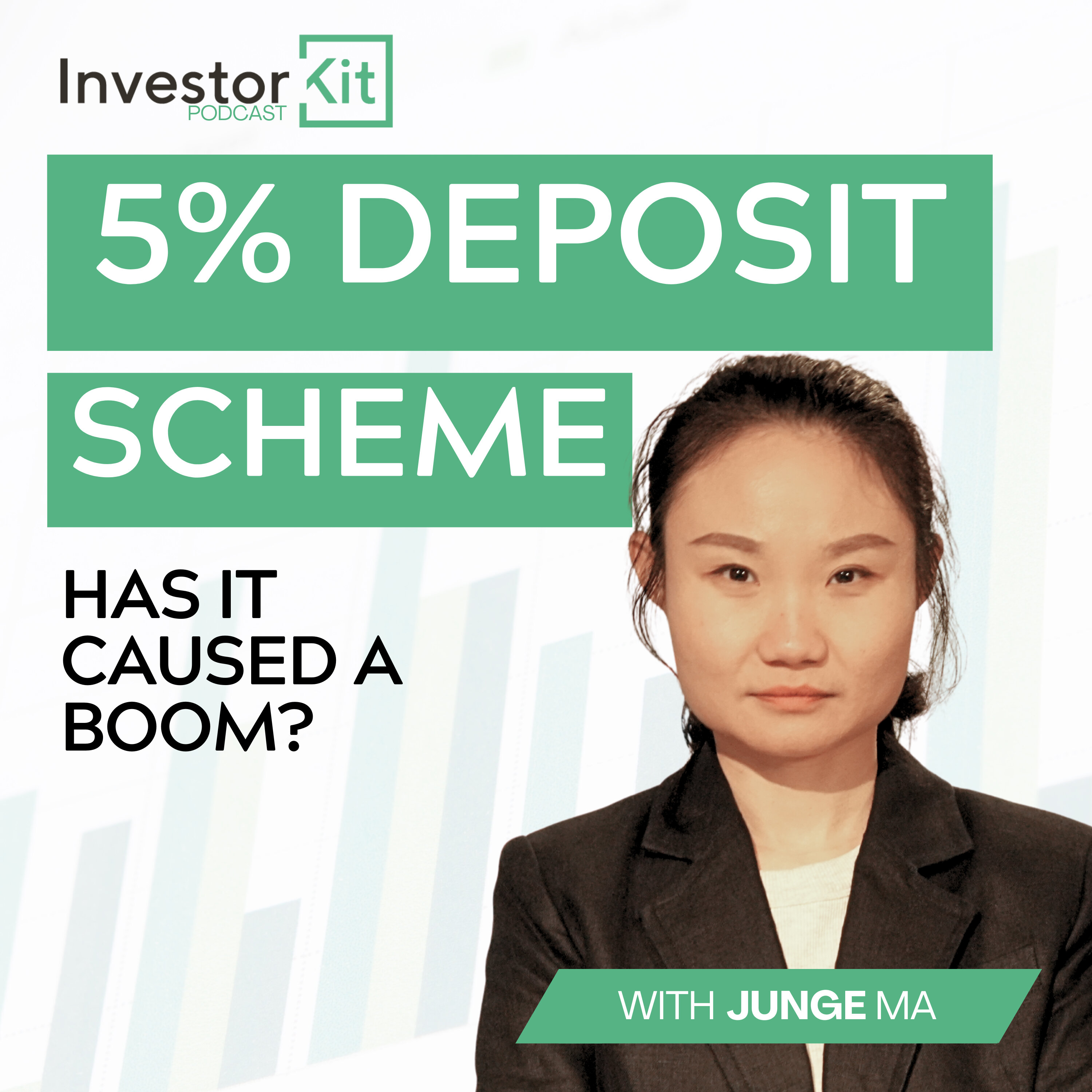 5% deposit scheme has caused a boom? The real impact - with Junge Ma episode artwork