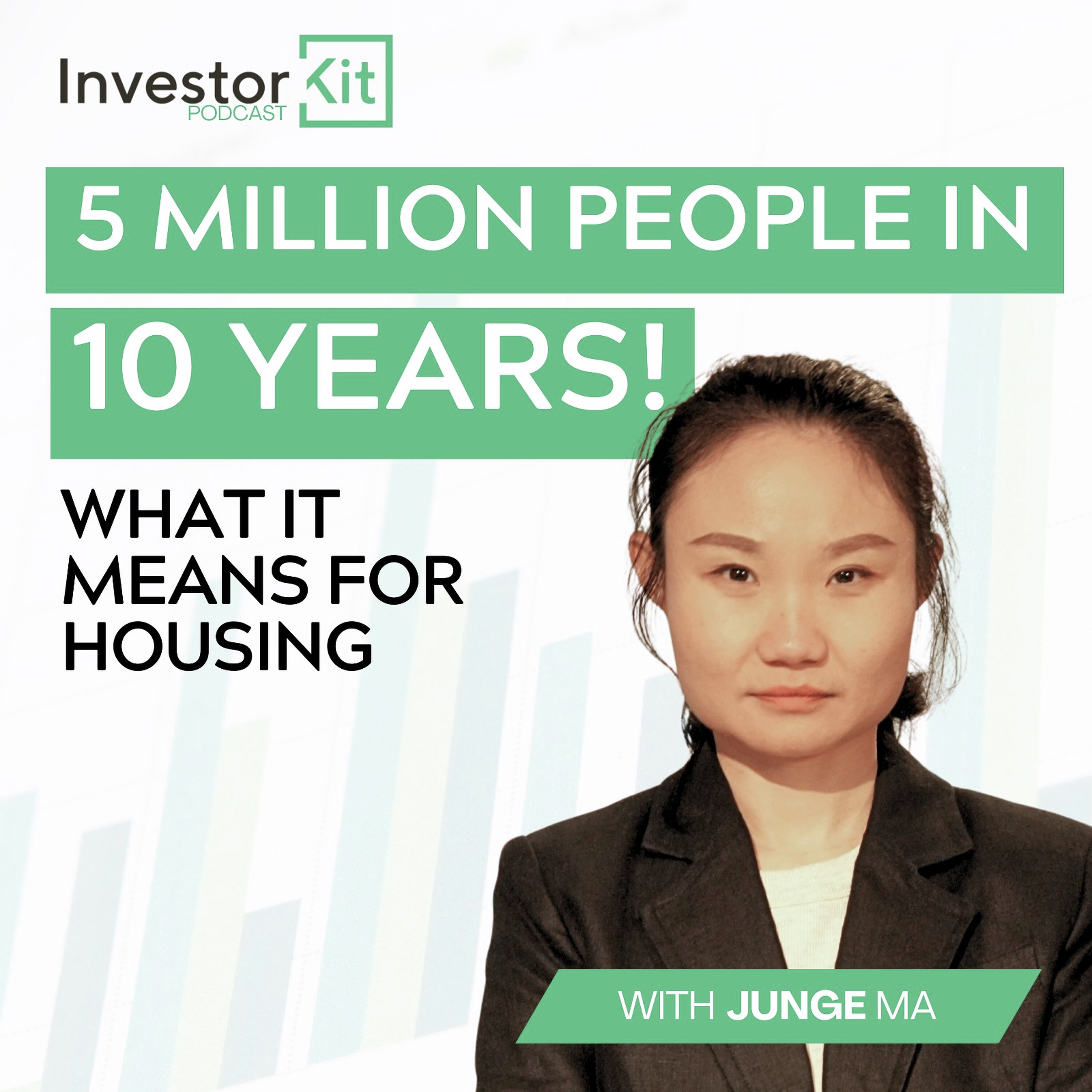 5 Million People in 10 Years?! What It Means for Housing - with Junge Ma episode artwork