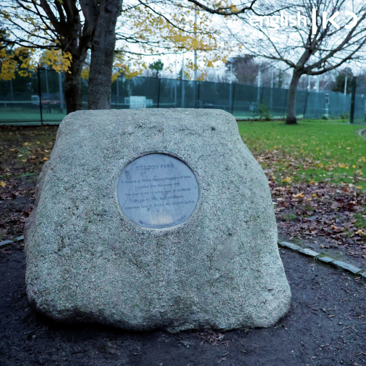 Dublin City councilor calls Israeli moves to block renaming Herzog park disgraceful interference episode artwork