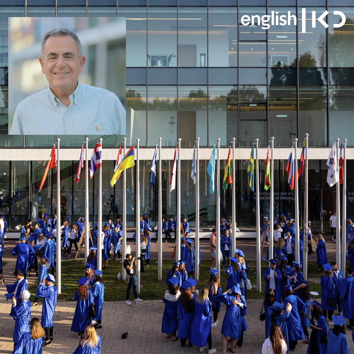 Amid ongoing war, overseas student enrollment up at Reichman University episode artwork