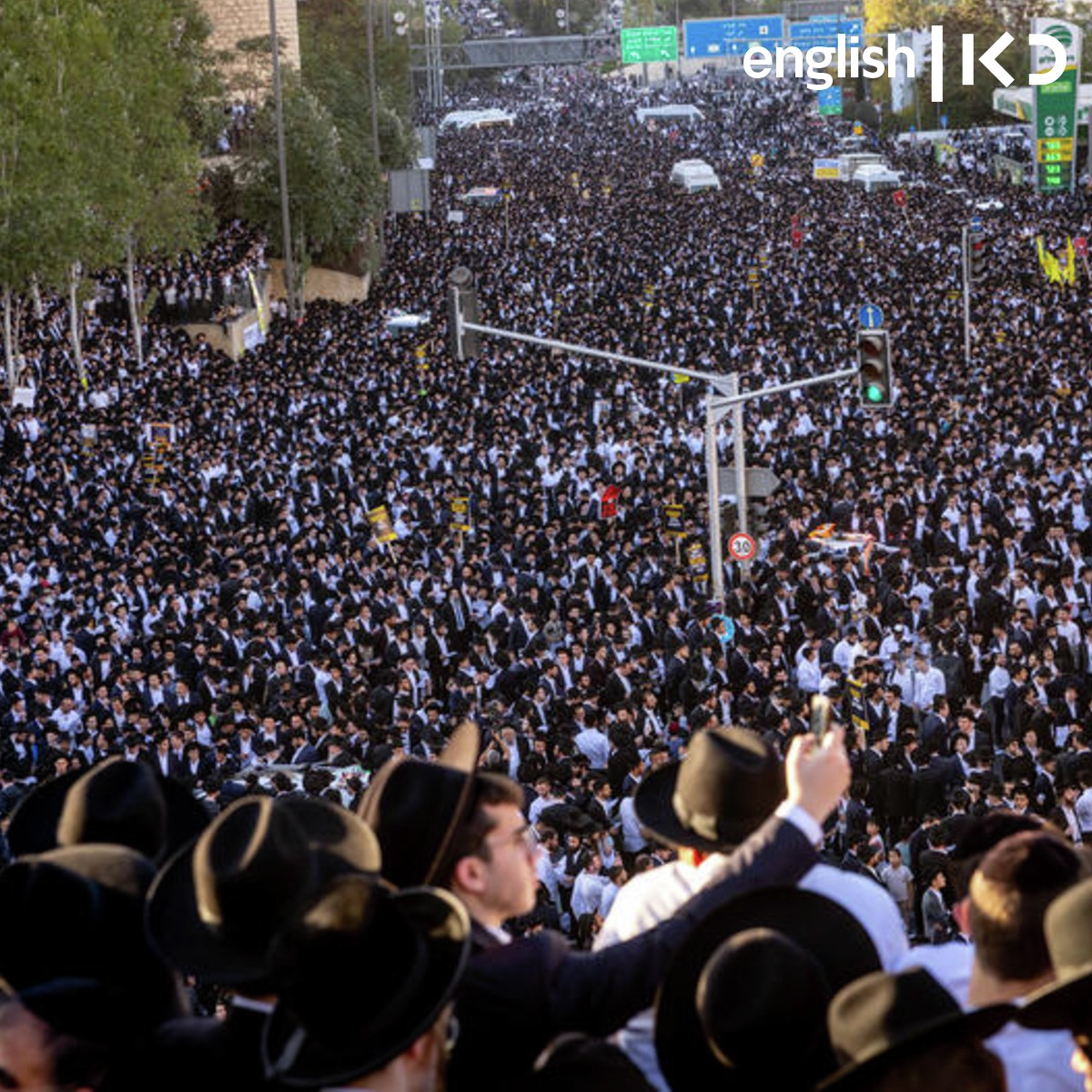 Ultra-Orthodox hold mass rally against military conscription episode artwork