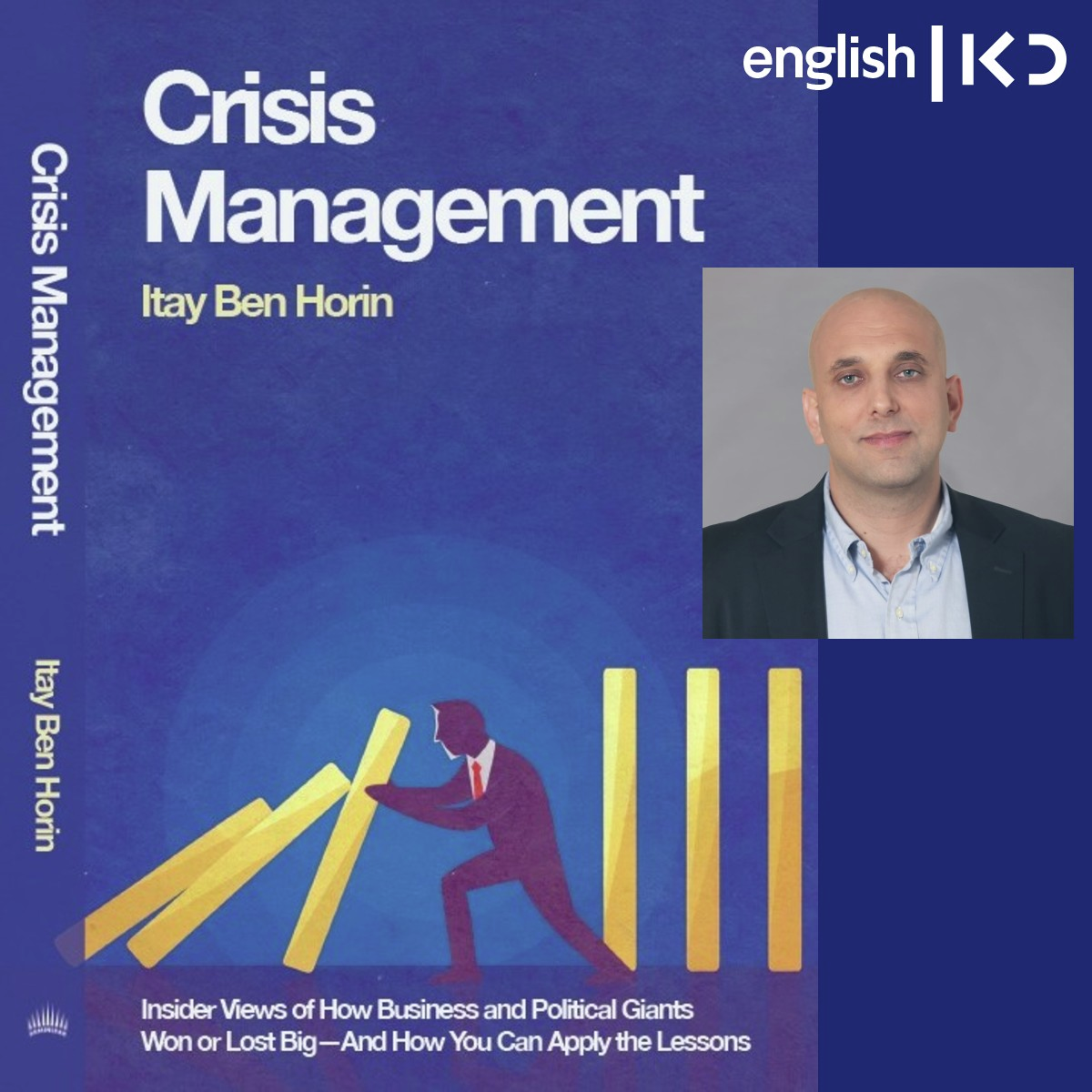 Book "Crisis Management" analyzing real-world crises now available in English episode artwork