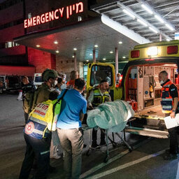 La atención de los heridos de la tragedia de Meron, en el Hospital Naharía