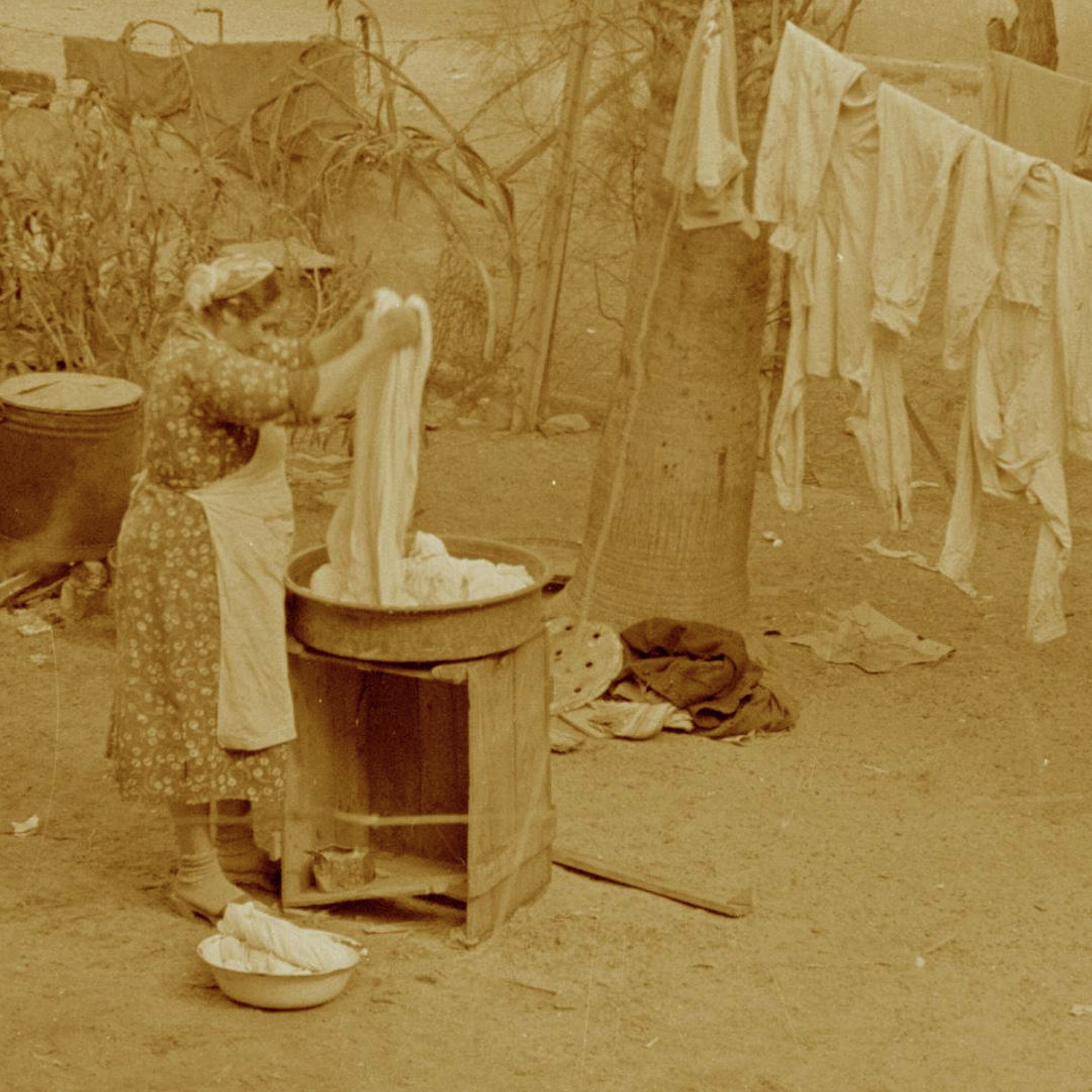 ההיסטוריה של הכביסה