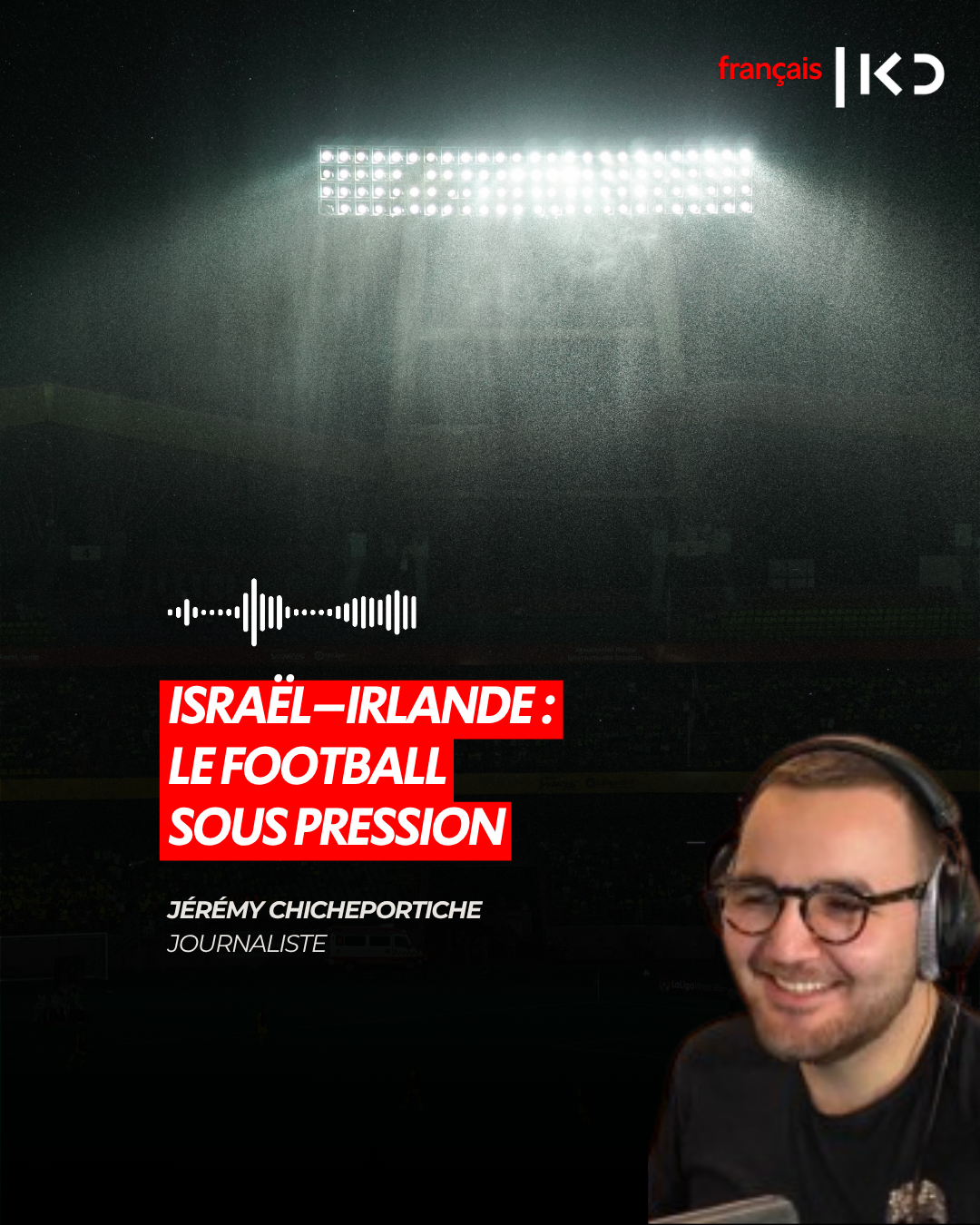 ISRAËL–IRLANDE : LE FOOTBALL SOUS PRESSION