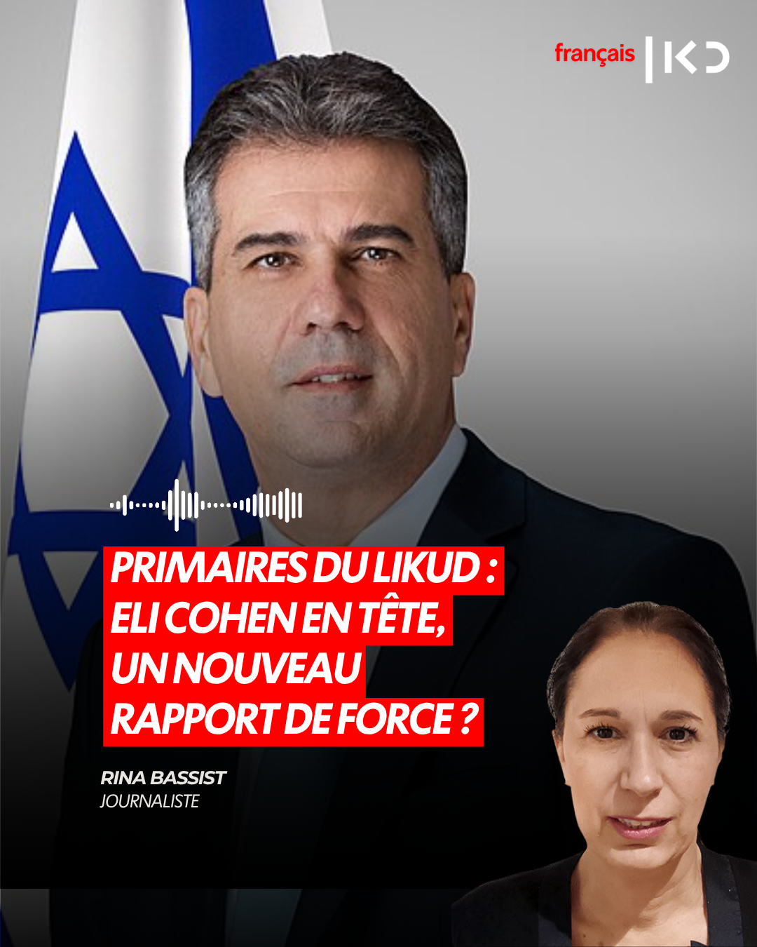 PRIMAIRES DU LIKUD : ELI COHEN EN TÊTE, UN NOUVEAU RAPPORT DE FORCE ? episode artwork