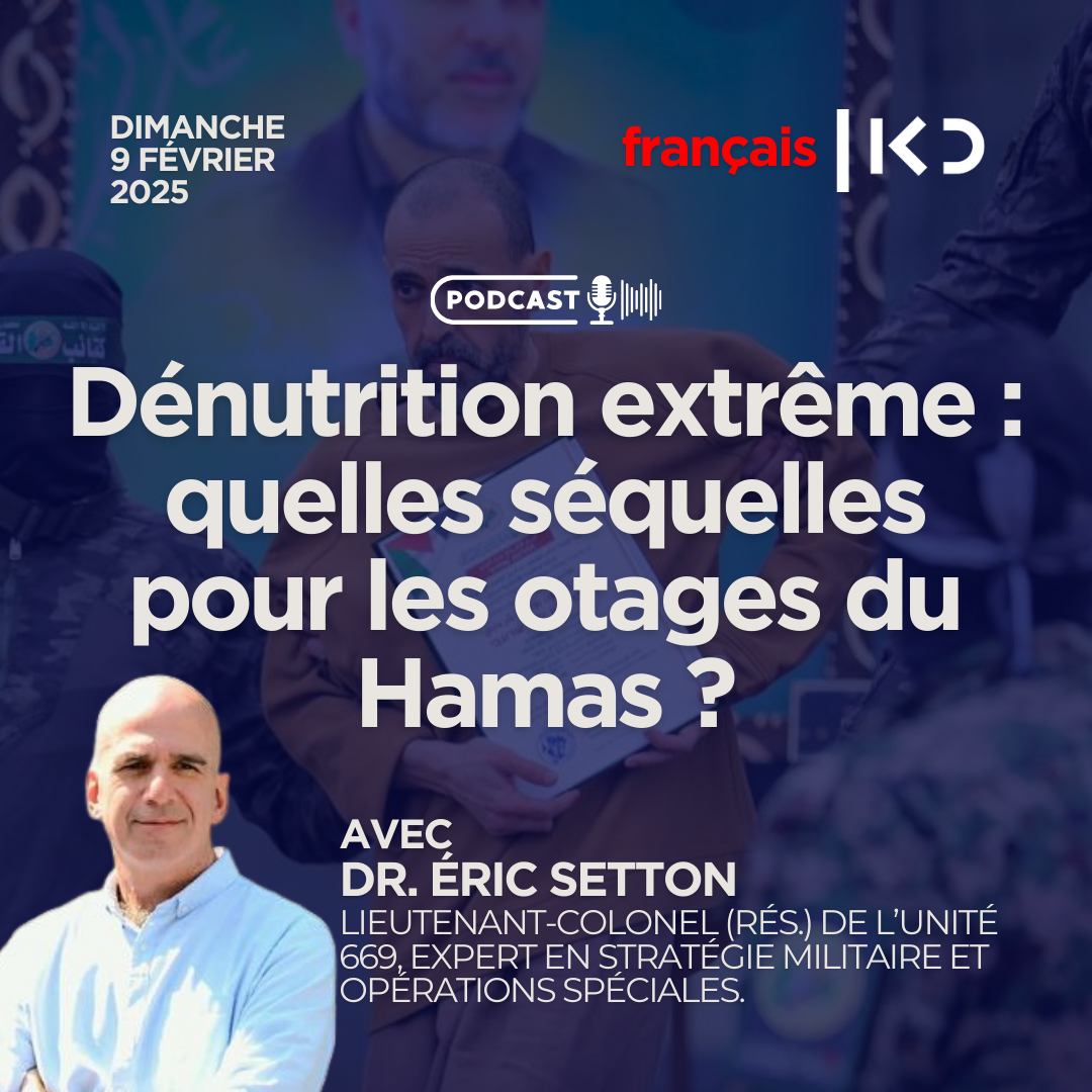 Dénutrition extrême : quelles séquelles pour les otages du Hamas ? episode artwork