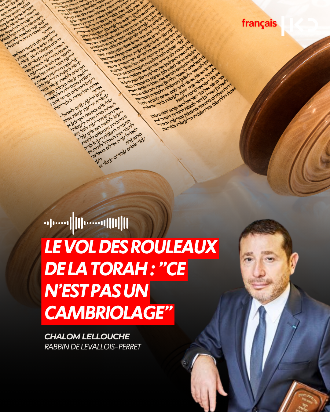 LE VOL DES ROULEAUX DE LA TORAH : "CE N'EST PAS UN CAMBRIOLAGE" episode artwork