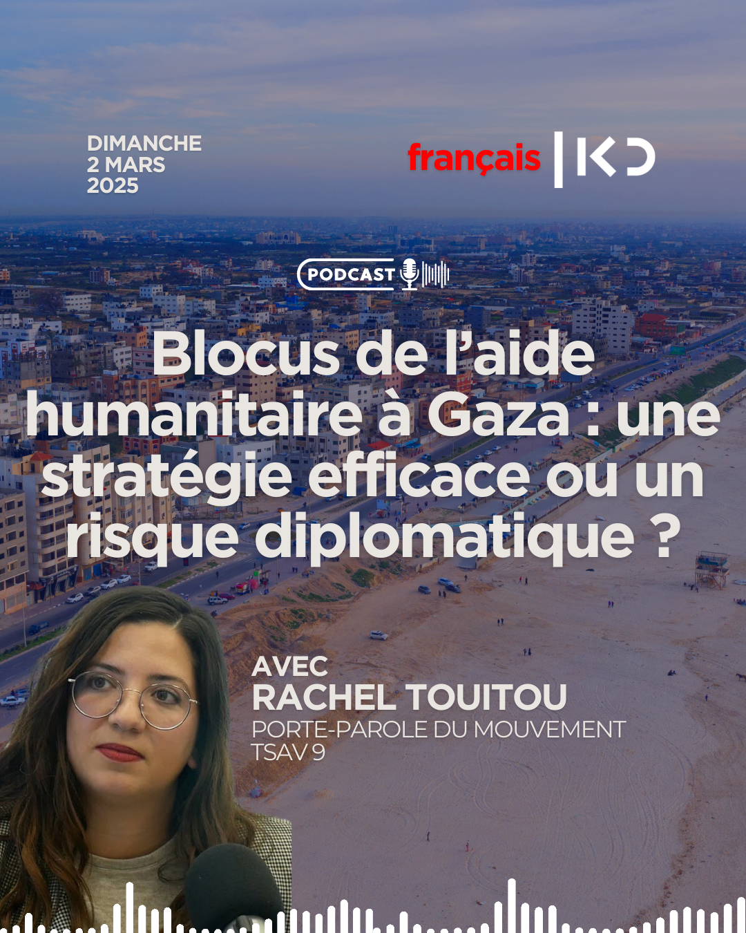 Blocus de l’aide humanitaire à Gaza : une stratégie efficace ou un risque diplomatique ? episode artwork
