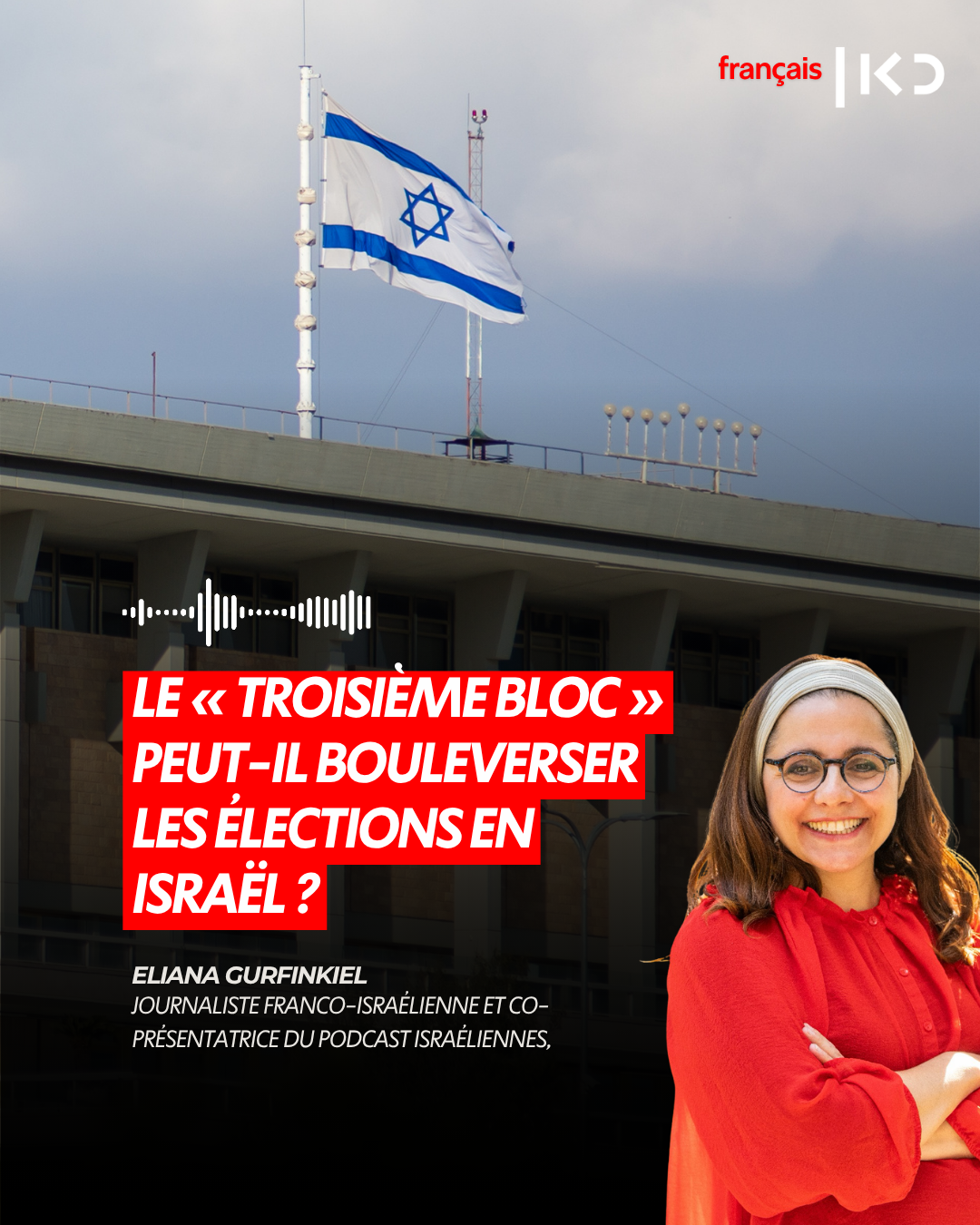 LE « TROISIÈME BLOC » PEUT-IL BOULEVERSER LES ÉLECTIONS EN ISRAËL ? episode artwork