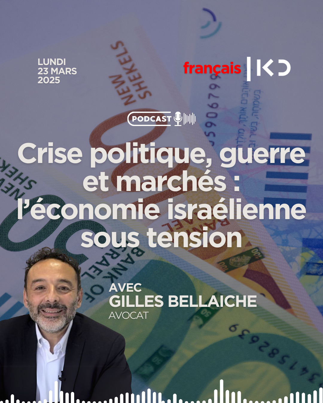 Crise politique, guerre et marchés : l’économie israélienne sous tension episode artwork