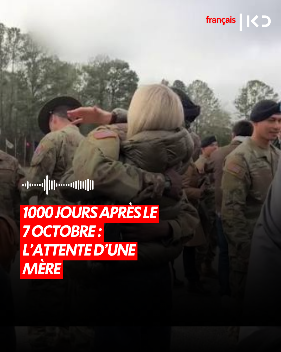 1000 JOURS APRÈS LE 7 OCTOBRE : L'ATTENTE D'UNE MÈRE episode artwork