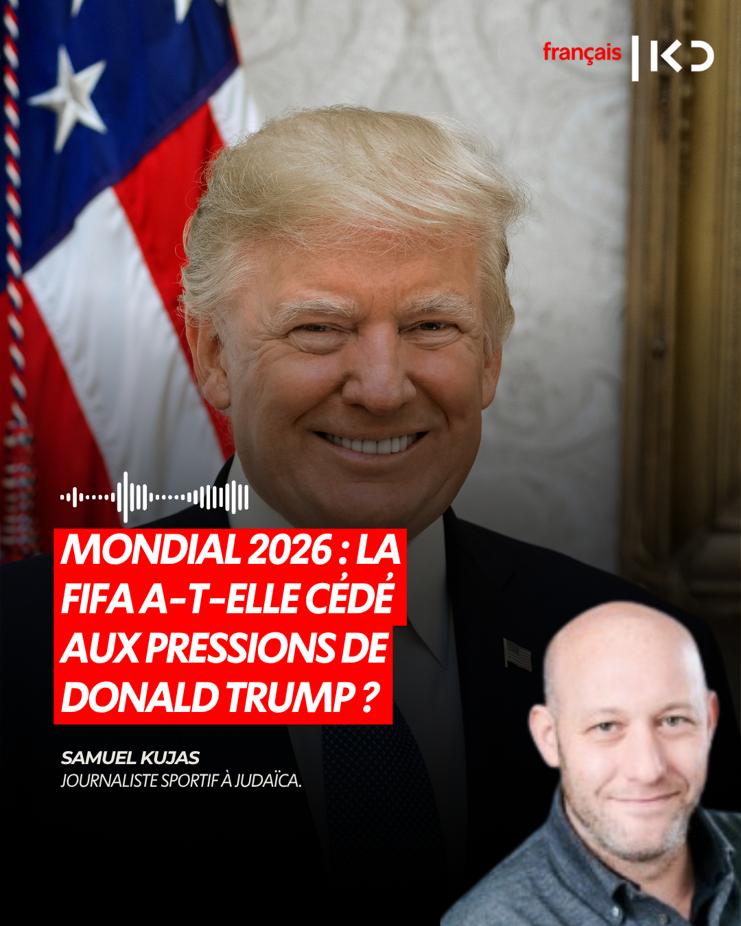 MONDIAL 2026 : LA FIFA A-T-ELLE CÉDÉ AUX PRESSIONS DE DONALD TRUMP ? episode artwork