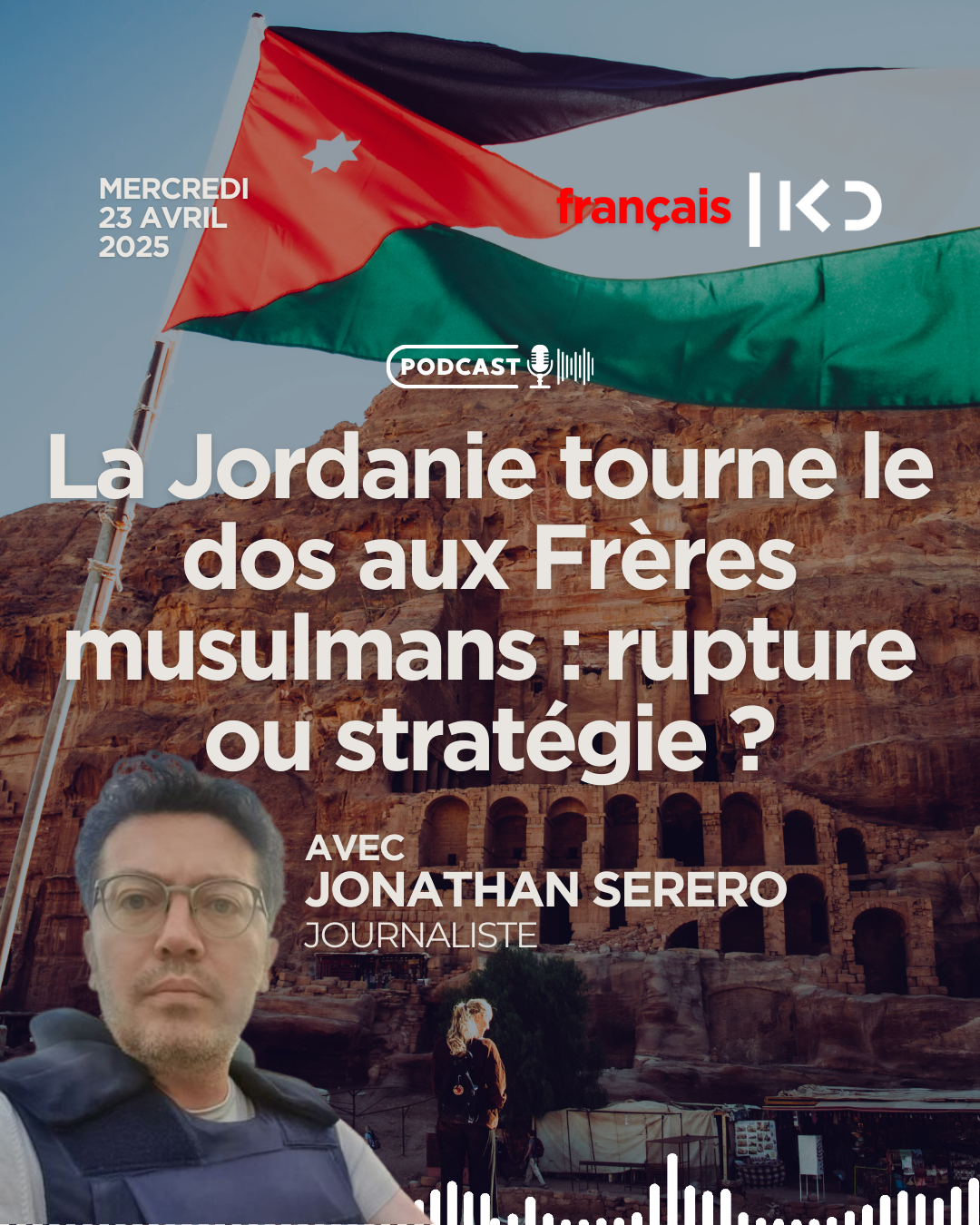 La Jordanie tourne le dos aux Frères musulmans : rupture ou stratégie ? episode artwork