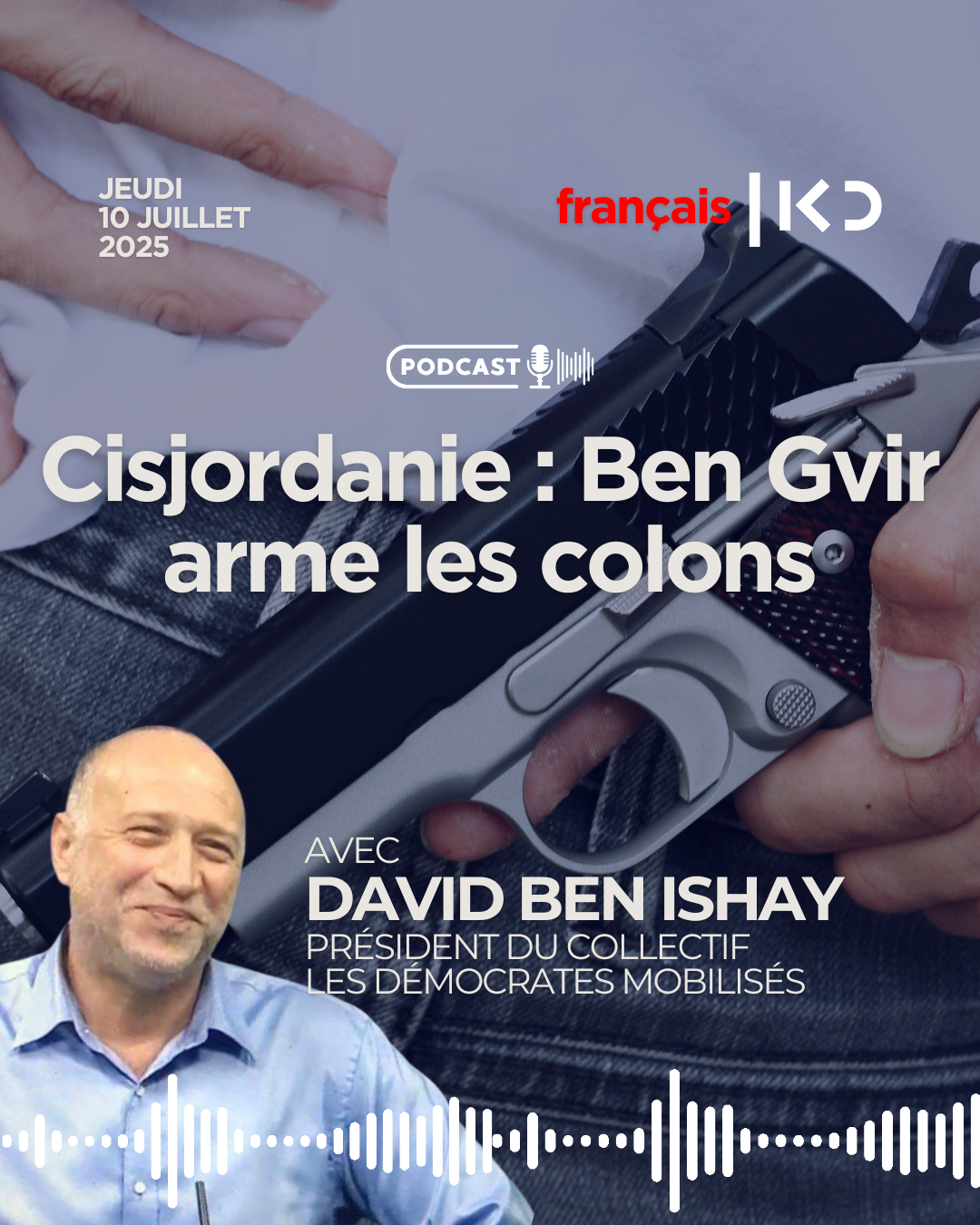 Cisjordanie : Ben Gvir arme les colons episode artwork