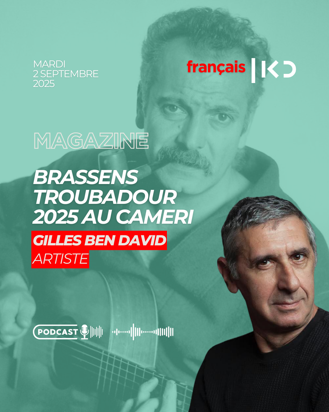 Brassens Troubadour 2025 au Cameri episode artwork