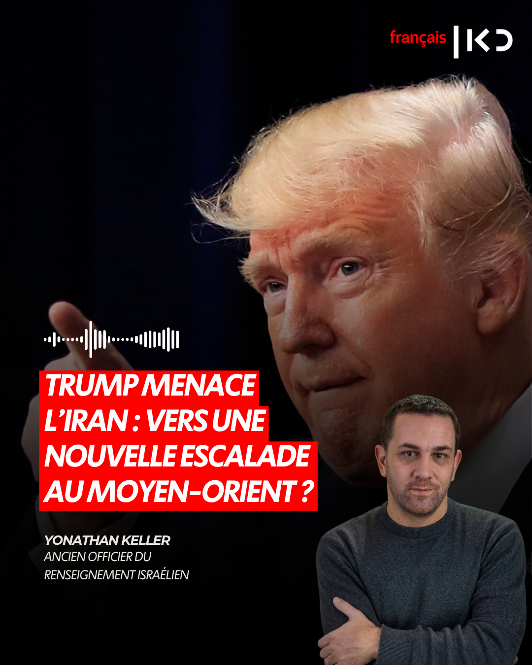 TRUMP MENACE L'IRAN : VERS UNE NOUVELLE ESCALADE AU MOYEN-ORIENT ? episode artwork