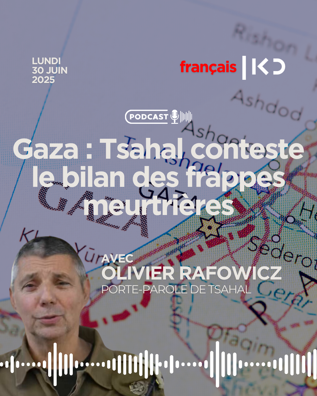 🎙️ Gaza : Tsahal conteste le bilan des frappes meurtrières episode artwork