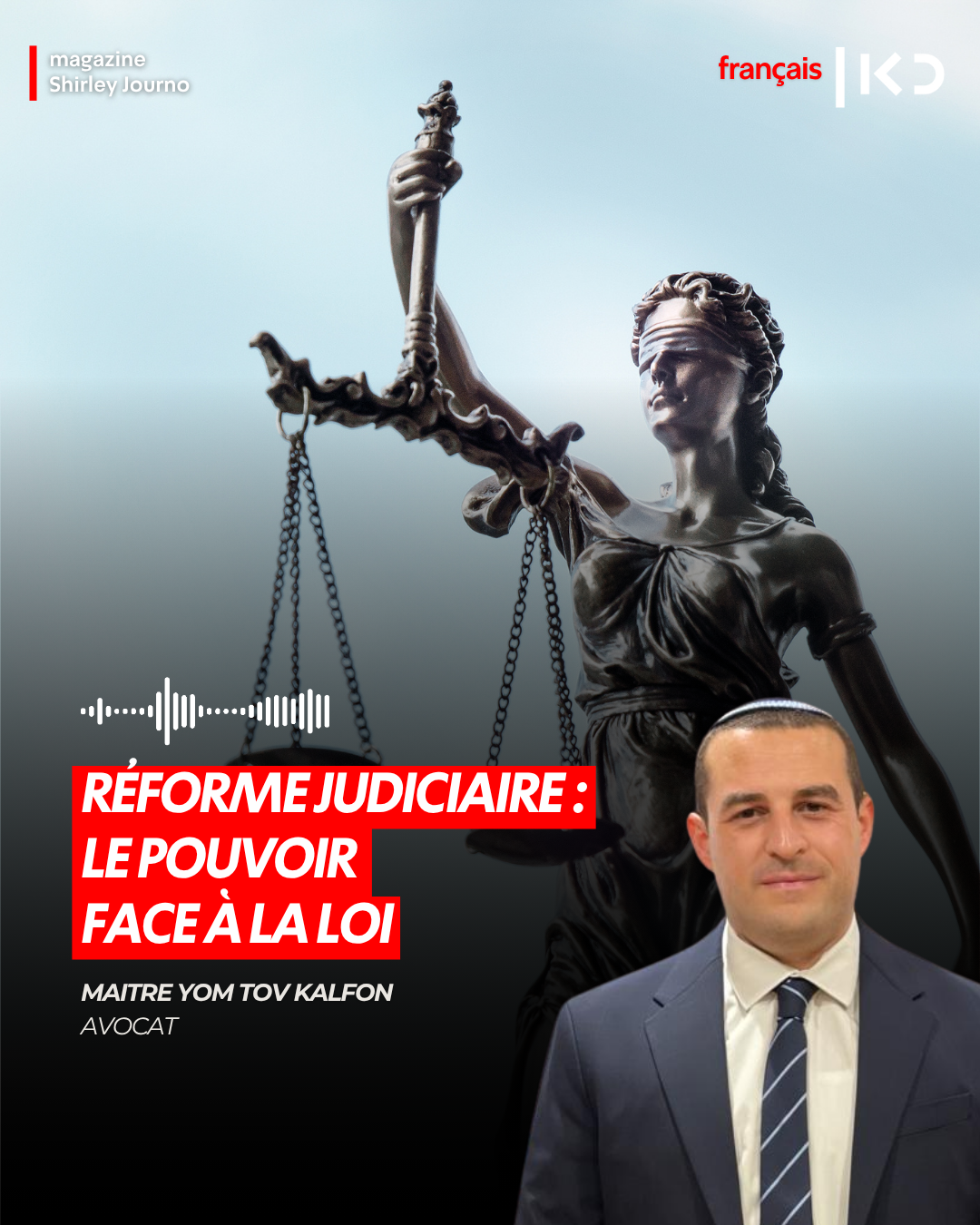 “Réforme judiciaire : le pouvoir face à la loi” episode artwork