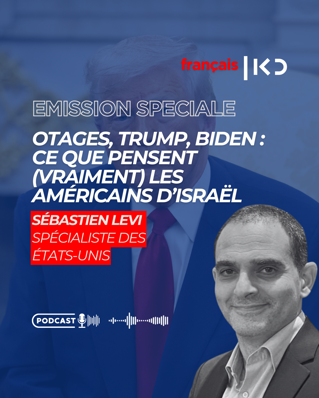 EMISSION SPECIALE I  ISRAËL PLUS ISOLÉ QUE JAMAIS ? | Otages, Trump, Gaza, Juifs US... 🇺🇸 episode artwork