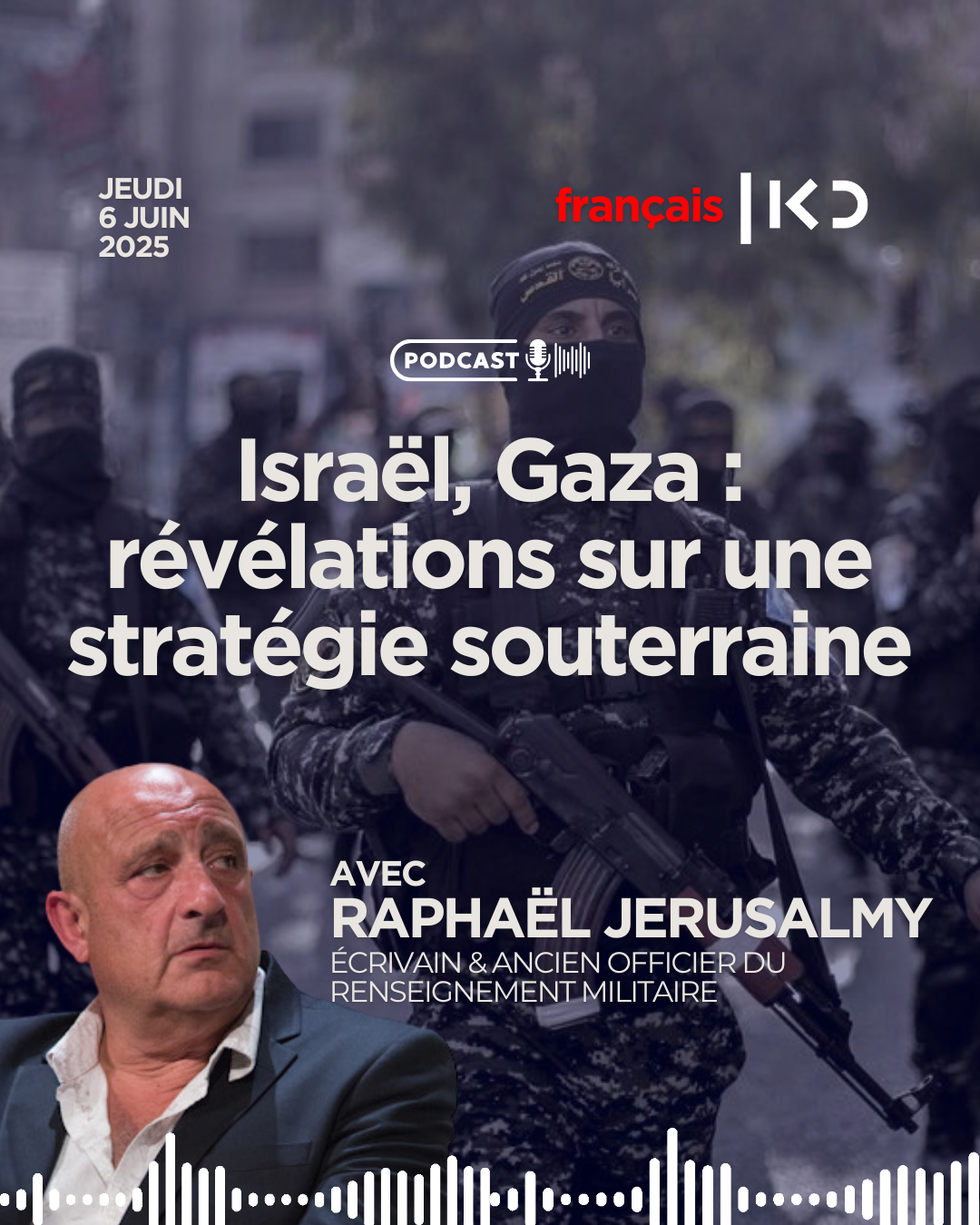 Israël, Gaza : révélations sur une stratégie souterraine episode artwork