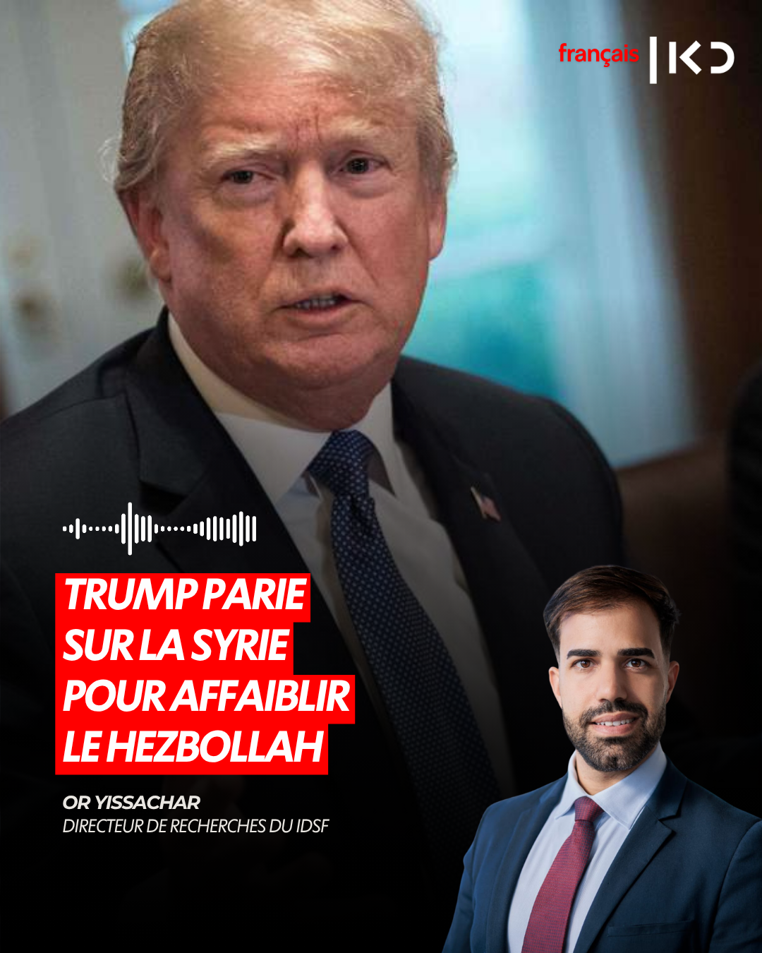 TRUMP PARIE SUR LA SYRIE POUR AFFAIBLIR LE HEZBOLLAH episode artwork