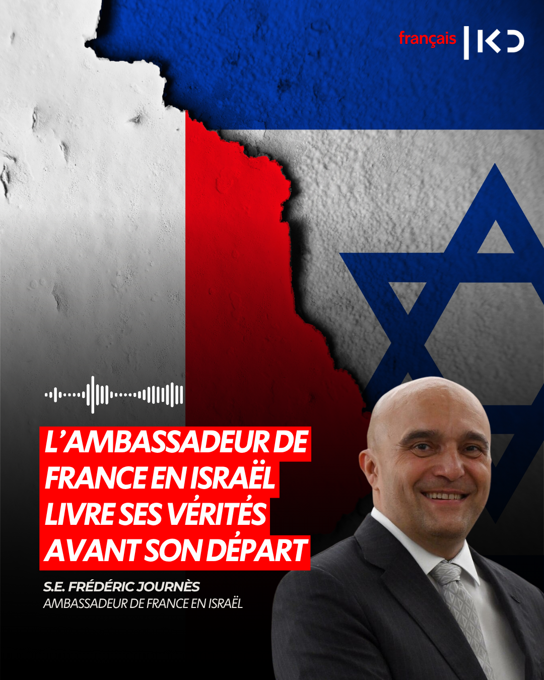 L'AMBASSADEUR DE FRANCE EN ISRAËL LIVRE SES VÉRITÉS AVANT SON DÉPART episode artwork