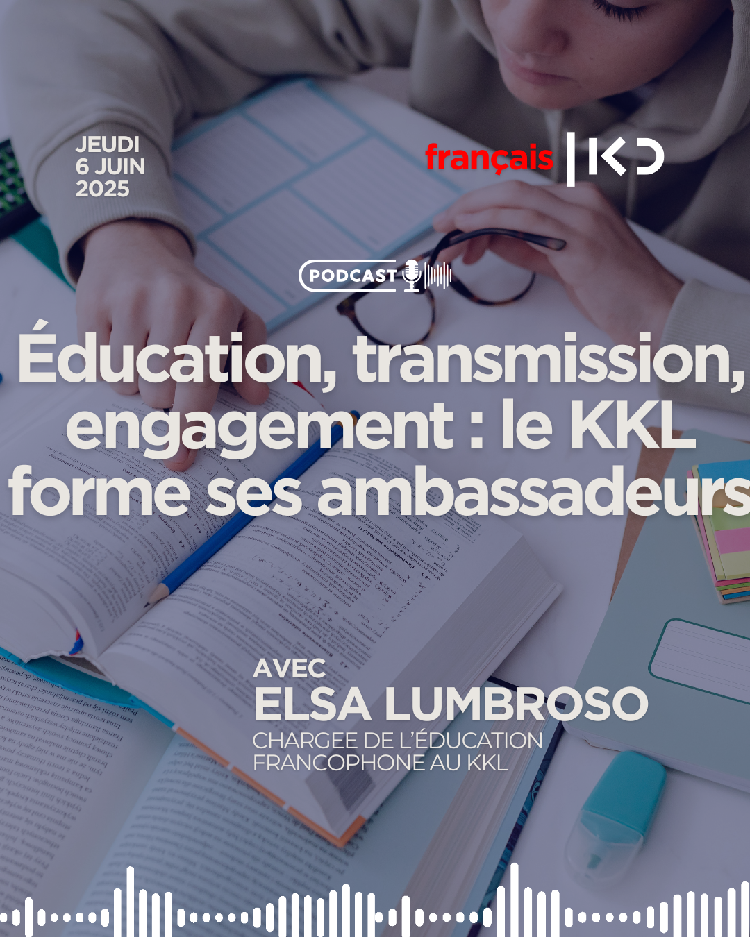 Éducation, transmission, engagement : le KKL forme ses ambassadeurs episode artwork