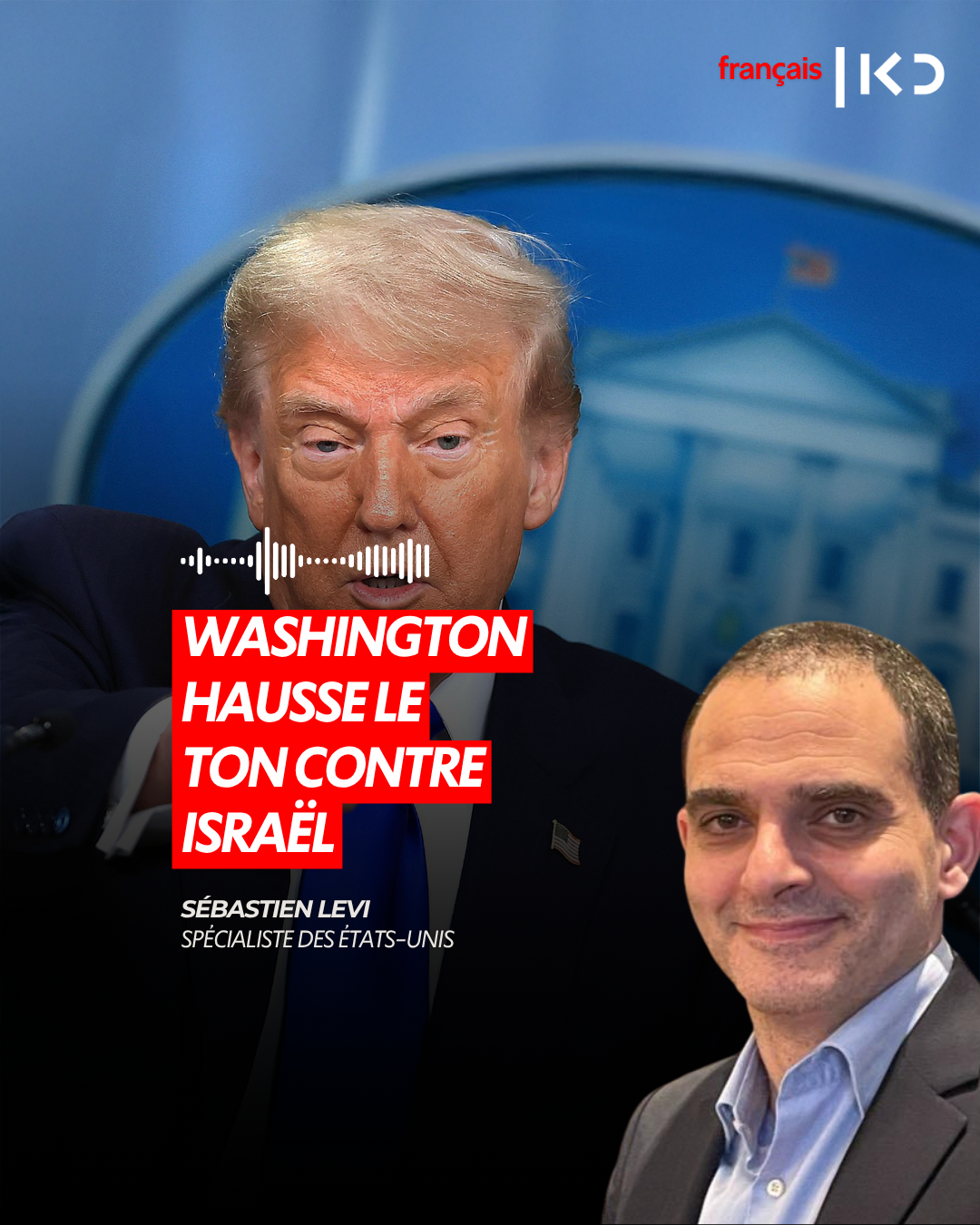 WASHINGTON HAUSSE LE TON CONTRE ISRAËL episode artwork