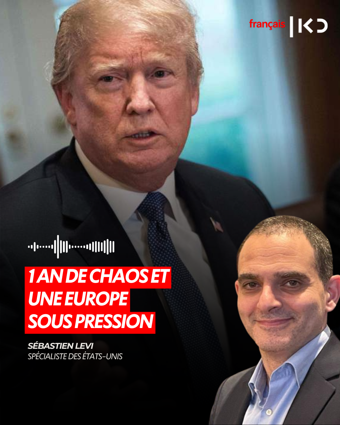 TRUMP : 1 AN DE CHAOS ET UNE EUROPE SOUS PRESSION episode artwork