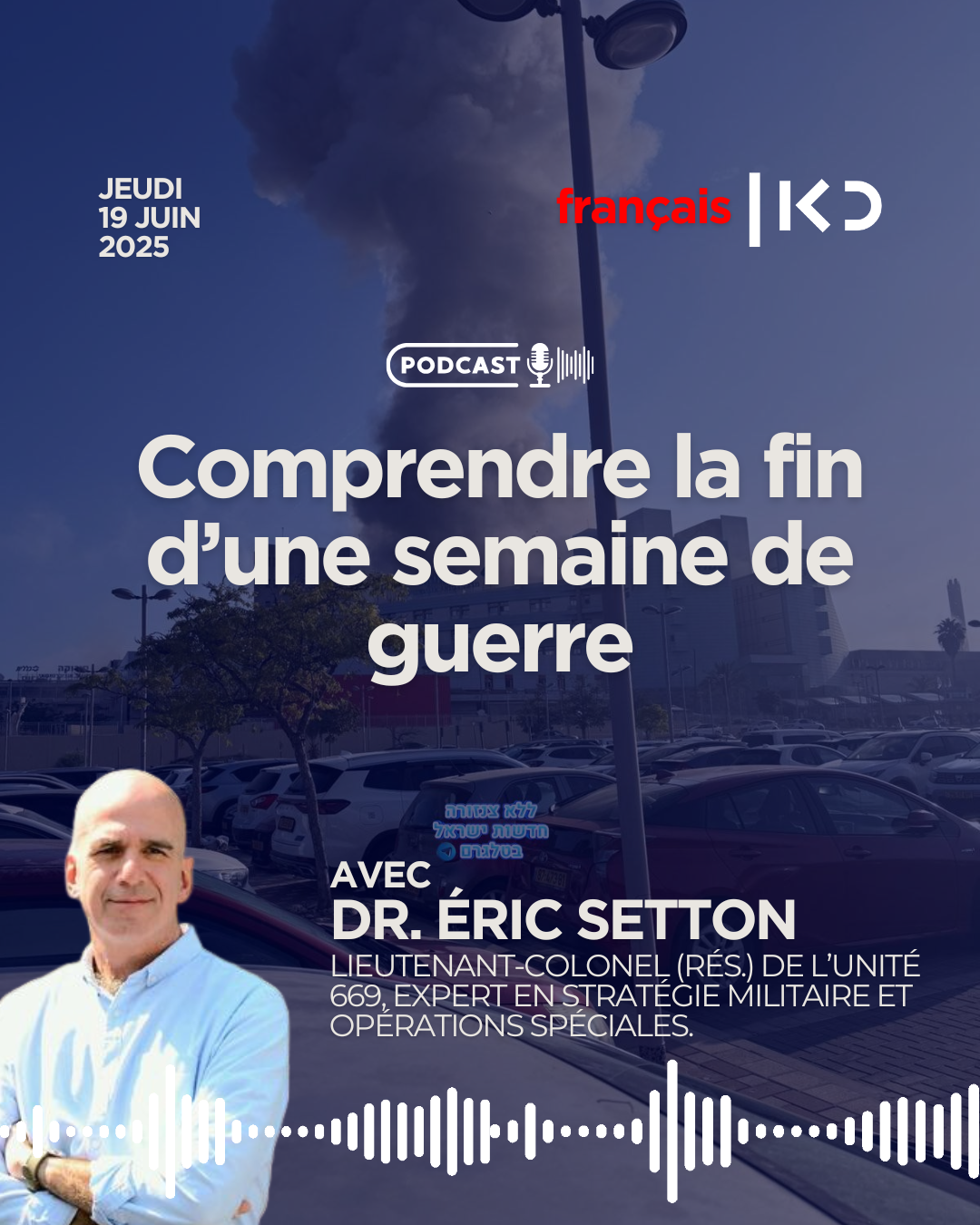 Comprendre la fin d’une semaine de guerre – avec le Dr Éric Setton episode artwork