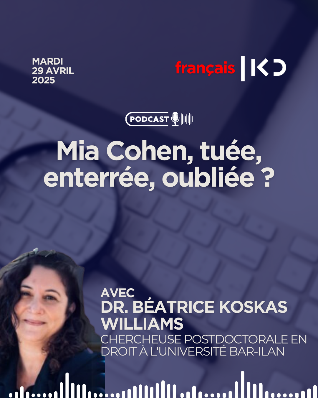 Mia Cohen, tuée, enterrée, oubliée ? episode artwork