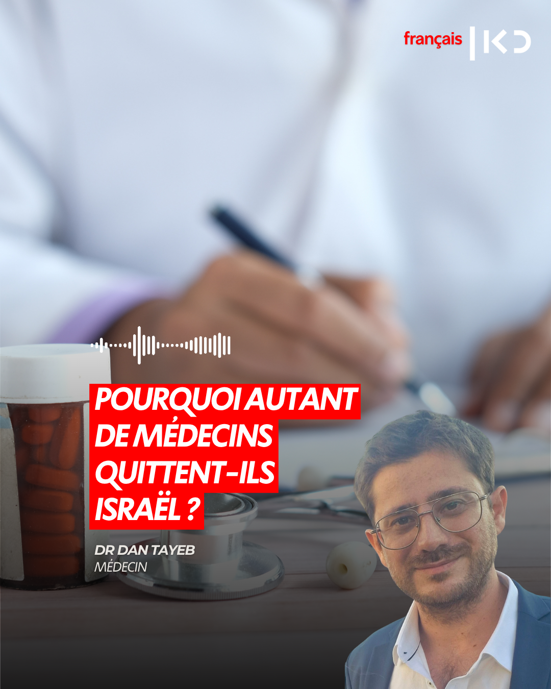 POURQUOI AUTANT DE MÉDECINS QUITTENT-ILS ISRAËL ? episode artwork