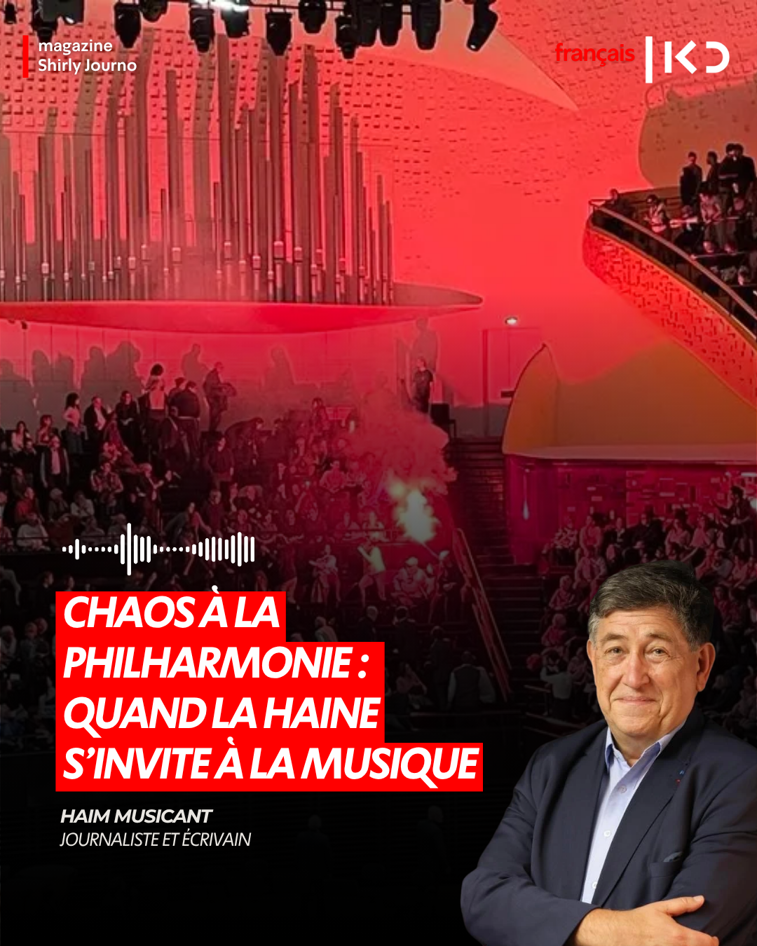 Chaos à la Philharmonie : quand la haine s’invite à la musique episode artwork