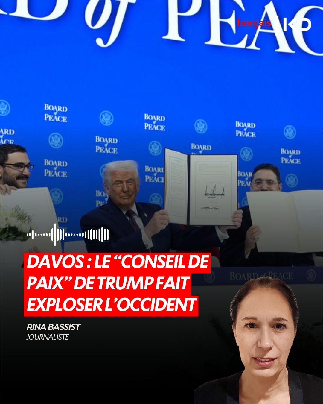 DAVOS : LE “CONSEIL DE PAIX” DE TRUMP FAIT EXPLOSER L’OCCIDENT episode artwork