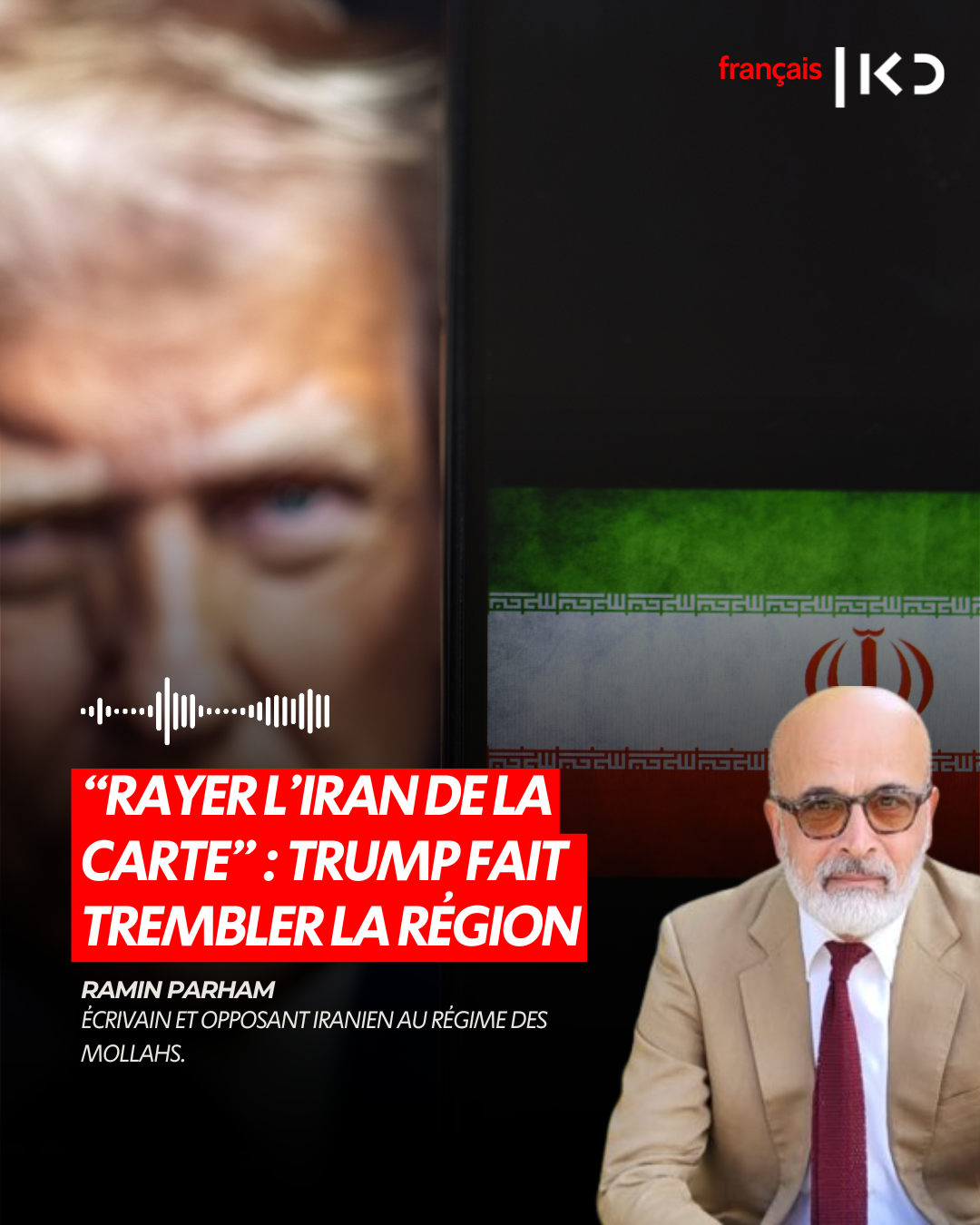 “RAYER L’IRAN DE LA CARTE” : TRUMP FAIT TREMBLER LA RÉGION episode artwork