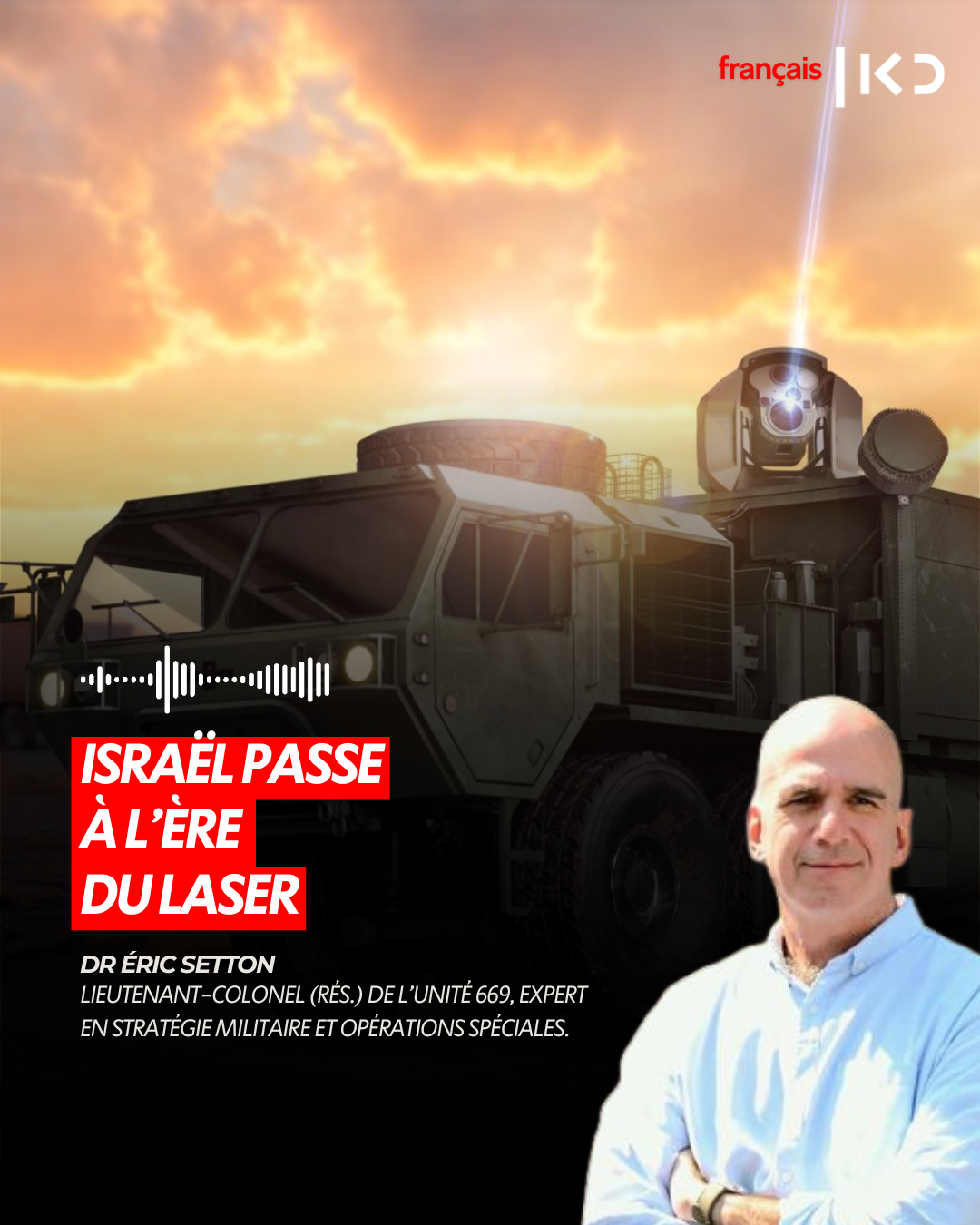 ISRAËL PASSE À L’ÈRE DU LASER