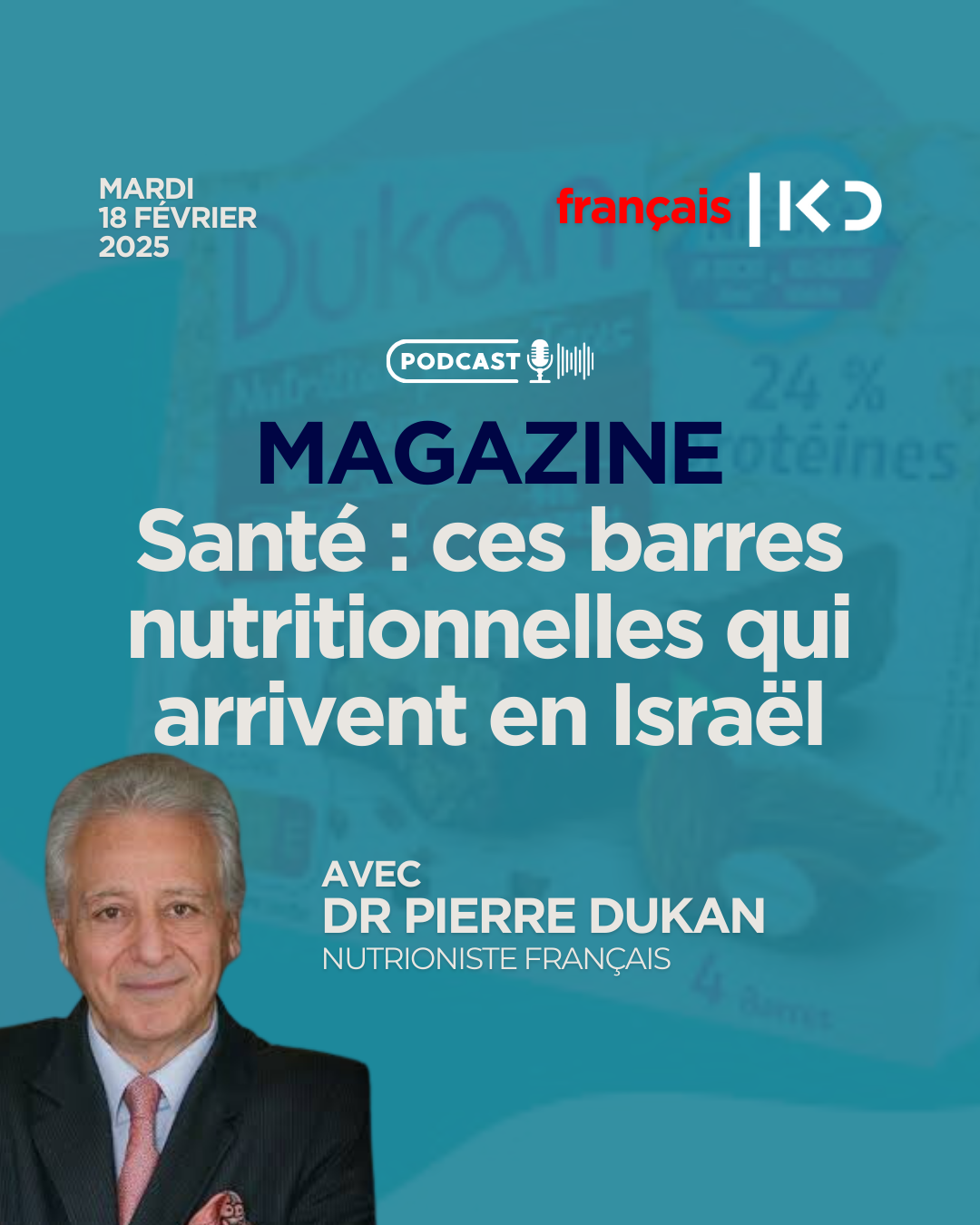 Nouvelles tendances santé : ces barres nutritionnelles qui arrivent en Israël episode artwork