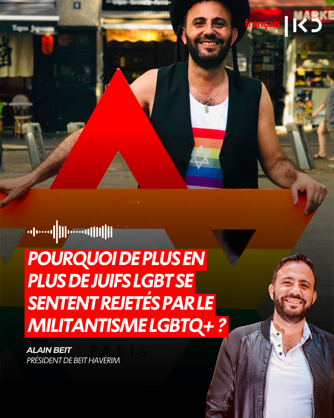 POURQUOI DE PLUS EN PLUS DE JUIFS LGBT SE SENTENT REJETÉS PAR LE MILITANTISME LGBTQ+ ? episode artwork