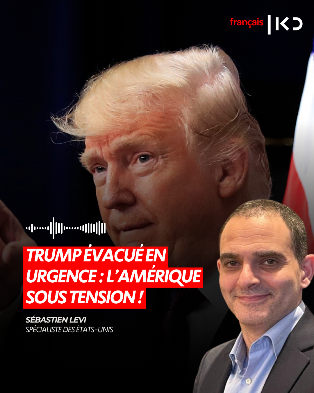 TRUMP ÉVACUÉ EN URGENCE : L’AMÉRIQUE SOUS TENSION ! episode artwork