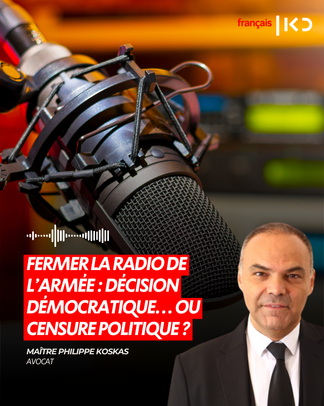 FERMER LA RADIO DE L’ARMÉE : DÉCISION DÉMOCRATIQUE… OU CENSURE POLITIQUE ?