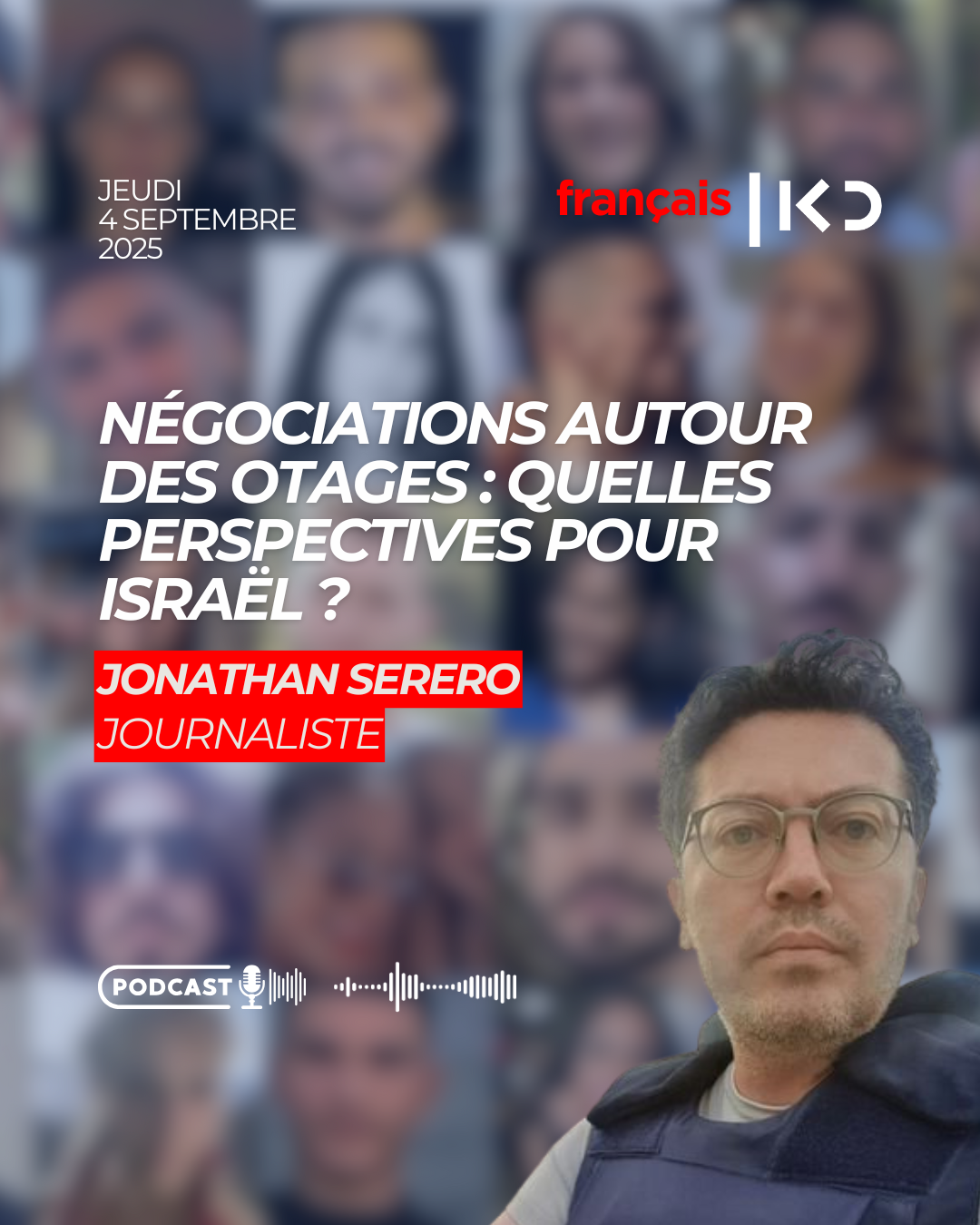 Négociations autour des otages : quelles perspectives pour Israël ? episode artwork