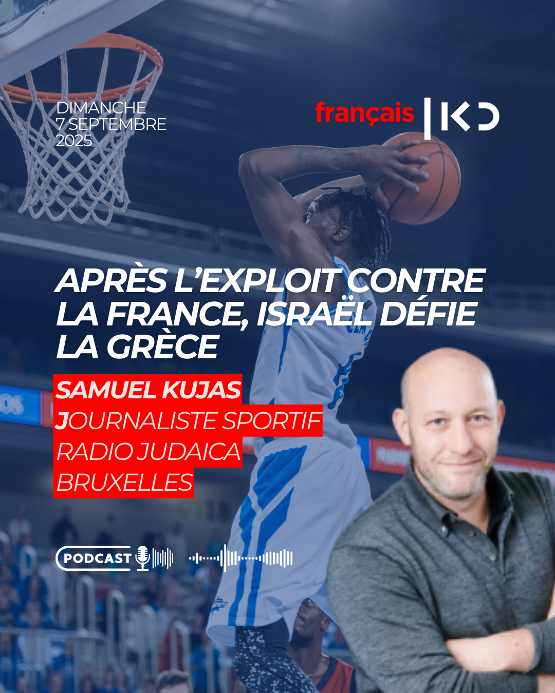 Après l’exploit contre la France, Israël défie la Grèce episode artwork