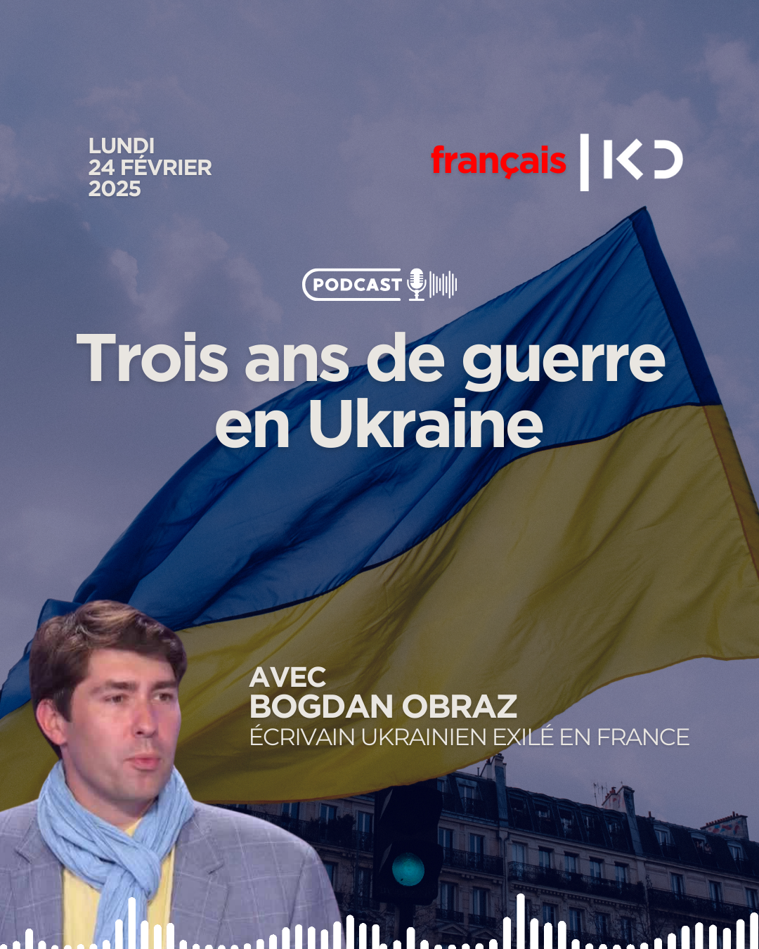 Trois ans de guerre en Ukraine episode artwork