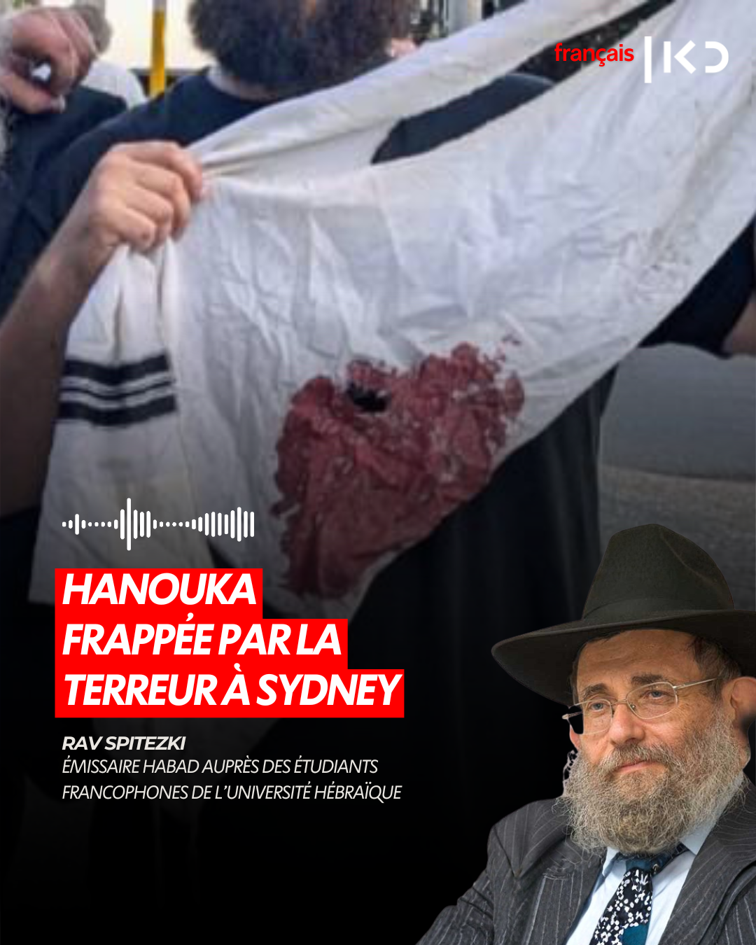 HANOUKA FRAPPÉE PAR LA TERREUR À SYDNEY episode artwork