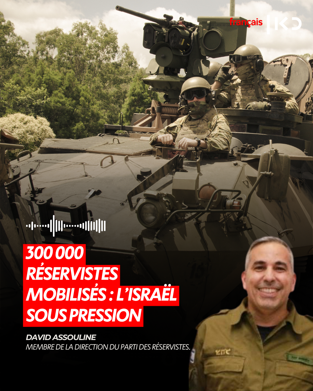 300 000 RÉSERVISTES MOBILISÉS : L’ISRAËL SOUS PRESSION episode artwork
