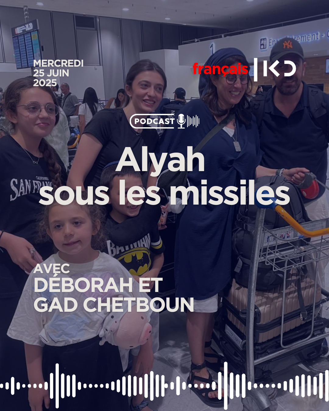 Déborah et Gad Chetboun : Alyah sous les missiles episode artwork