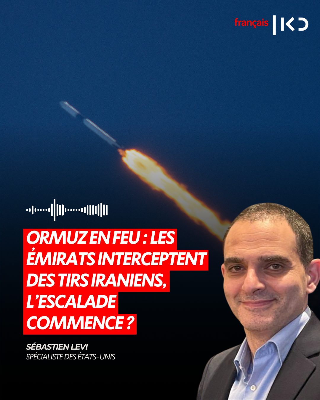 ORMUZ EN FEU : LES ÉMIRATS INTERCEPTENT DES TIRS IRANIENS, L’ESCALADE COMMENCE ? episode artwork
