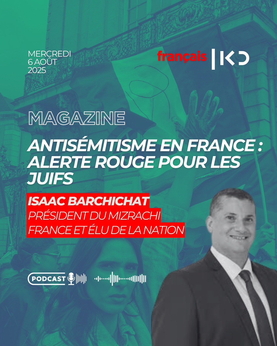 Antisémitisme en France : alerte rouge pour les Juifs