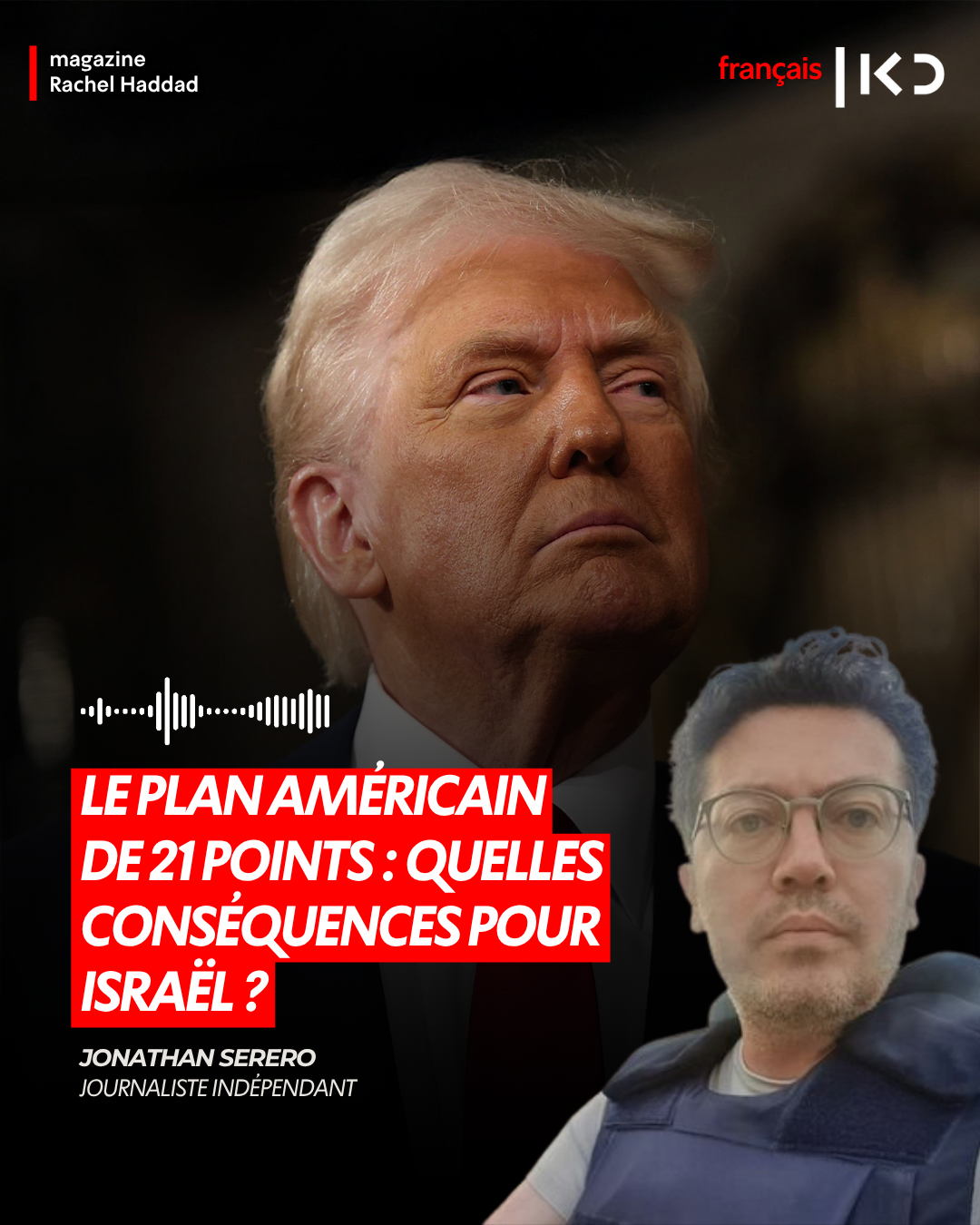 Le plan américain de 21 points : quelles conséquences pour Israël ? episode artwork